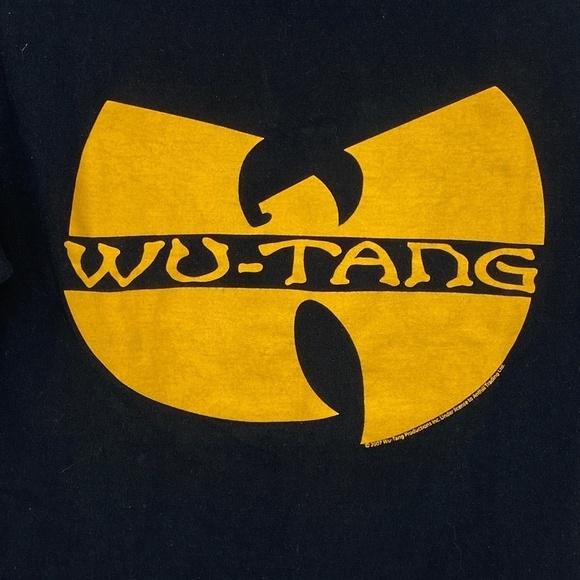 WU-TANG CLAN 2007 Black Yellow Graphic Print Band T-Shirt Size Small - Picture 3 of 5